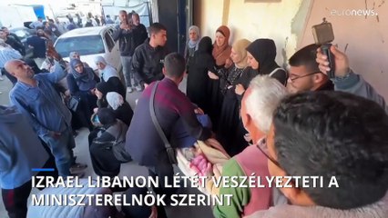 Libanon létét veszélyezteti Izrael a libanoni miniszterelnök szerint