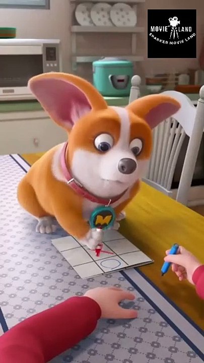 Moco and Dog play game