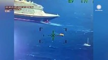 Disney Cruise ship helps Coast Guard rescue sinking catamaran