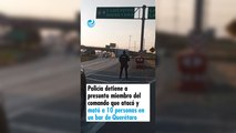 Policía detiene a presunto miembro del comando que atacó y mató a 10 personas en un bar de Querétaro