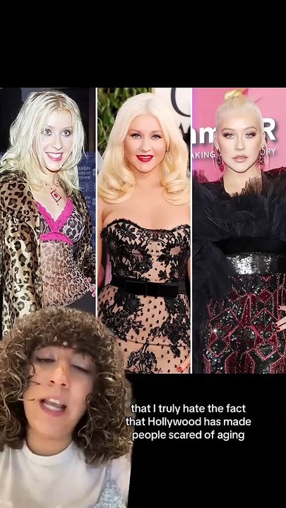 How Is Christina Aguilera aging backwards?