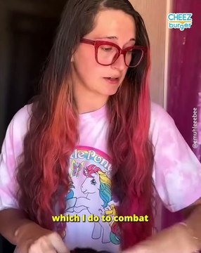 Her Job Says No Dyed Hair, So She Wears Horrible Wigs Instead