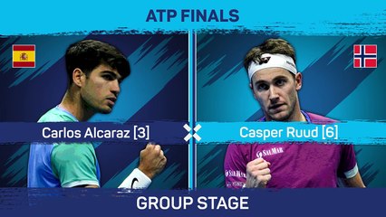 Ruud rocks Alcaraz in straight sets at ATP Finals