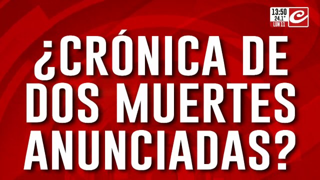 Doble crimen barra: ¿La bandera que anticipó el doble crimen?