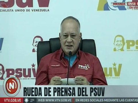 Vpdte. del PSUV Diosdado Cabello: Si alguien tiene capacidad para derrotar al fascismo es la juventud