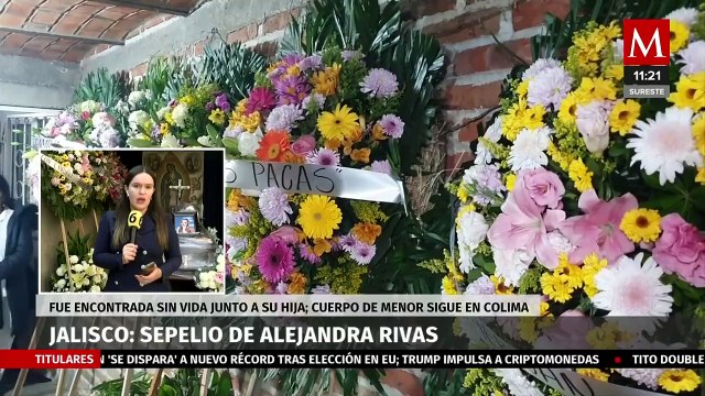 Dan el último adiós a Alejandra Rivas en Tlajomulco; aun no entregan el cuerpo de la bebé