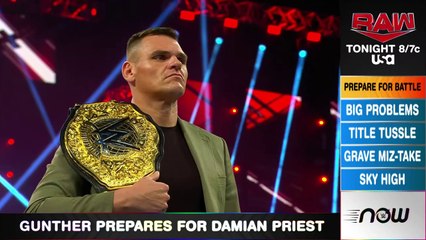 Gunther prepares for Damian Priest_ WWE Now, Nov. 11, 2024