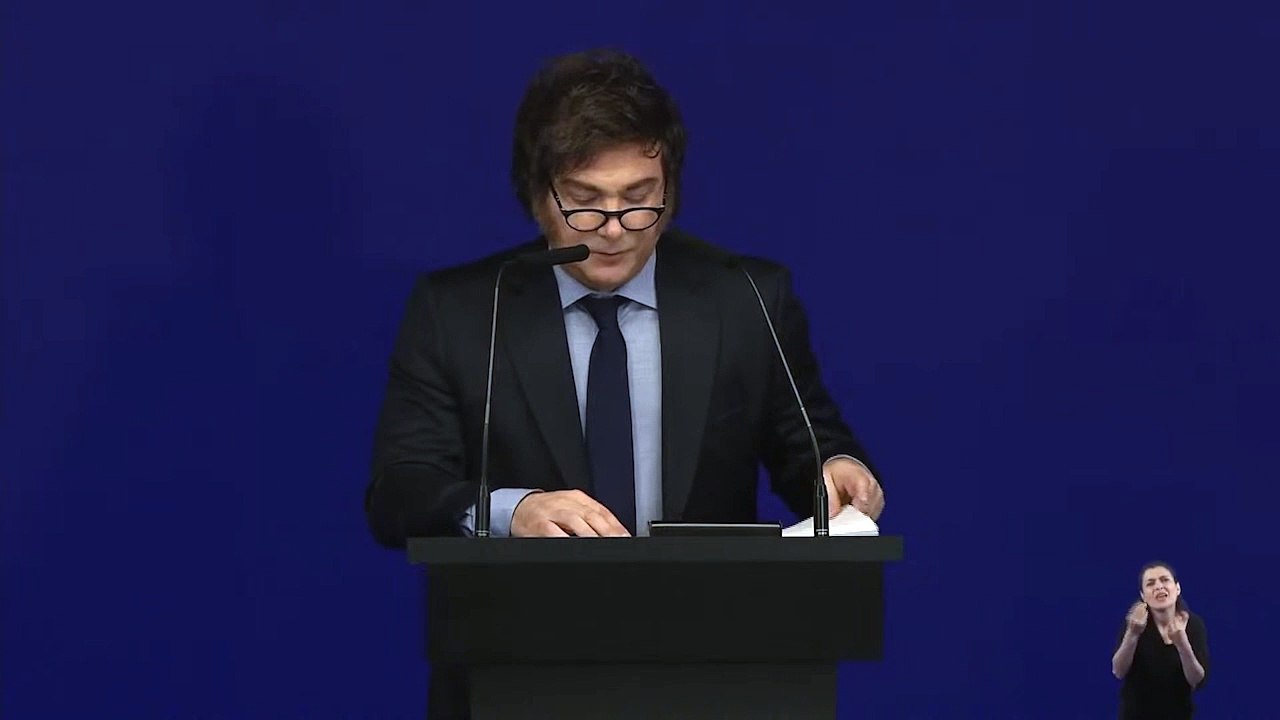 Javier Milei: "El país está entrando en el mejor momento de los últimos 100 años"