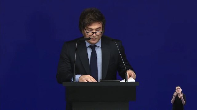 Javier Milei: El país está entrando en el mejor momento de los últimos 100 años
