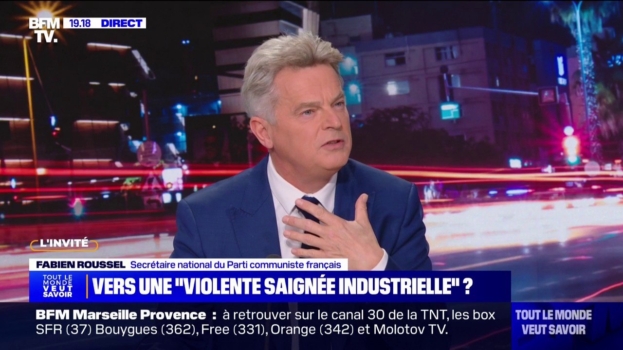 Fabien Roussel (PCF): "Nous proposons de baisser tout de suite de 30% les factures d'électricité"