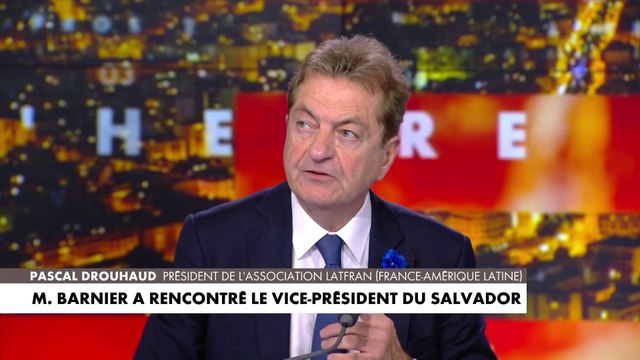 Pascal Drouhaud : «Il y a cette volonté pour le Salvador de faire connaître leurs solutions»