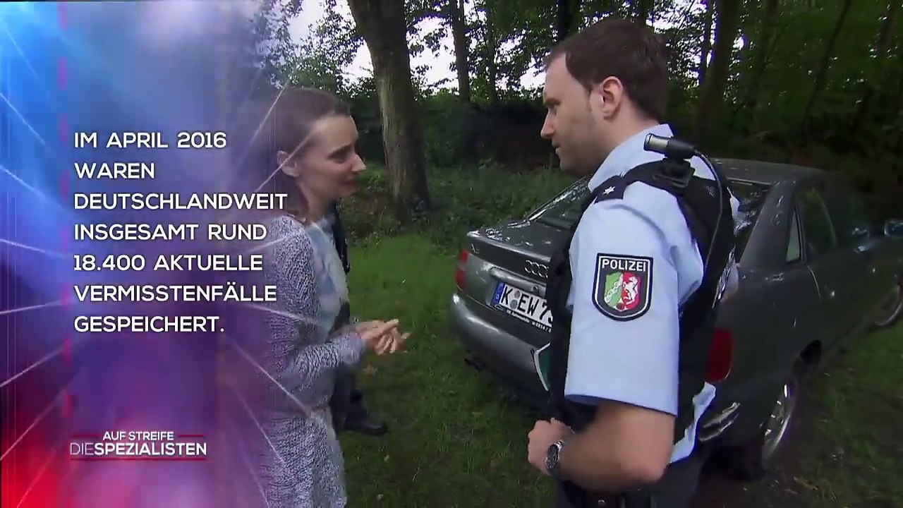 Blutige Spuren im Wald _ Auf Streife - Die Spezialisten _ SAT.1 TV