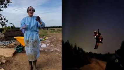 Así fue rescatada Beatriz, superviviente de la DANA, en el barranco del Poyo tras 17 horas atrapada