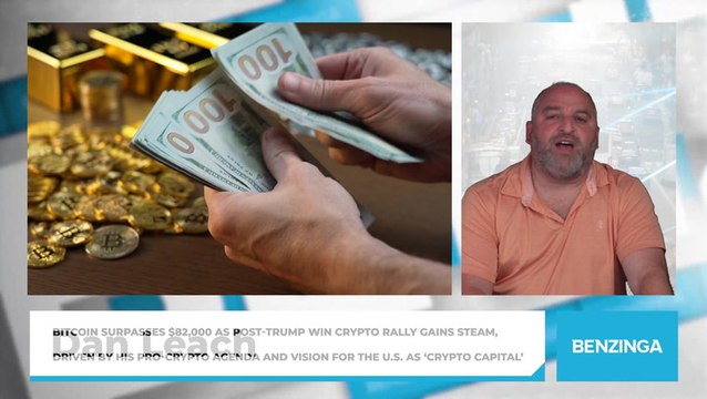 Bitcoin Surpasses $82,000 As Post-Trump Win Crypto Rally Gains Steam, Driven By His Pro-Crypto Agenda And Vision For The U.S. As 'Crypto Capital'