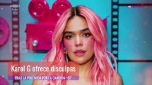 Karol G ofrece disculpas tras polémica por la canción +57