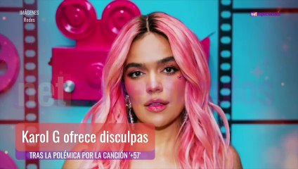 Karol G ofrece disculpas tras polémica por la canción +57