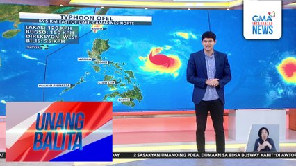 Weather update as of 6:11 AM (November 13, 2024) | Unang Balita