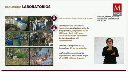 Van más de 3 mil detenidos en primeros 39 días de gobierno de Sheinbaum: Harfuch