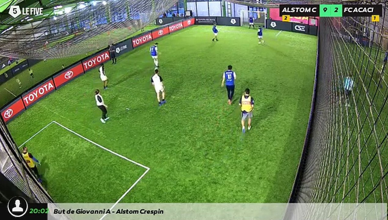 Alstom Crespin - Fc Acacias 12/11 à 19:31 - Football Terrain Toyota (LeFive Valenciennes)