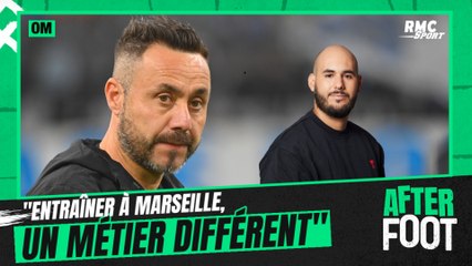 OM : "Entraîner à Marseille, c'est un métier différent", Acherchour défend De Zerbi