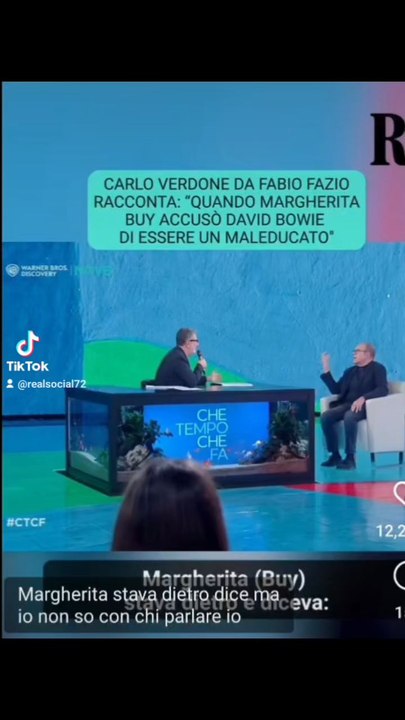incontro con David Bowie