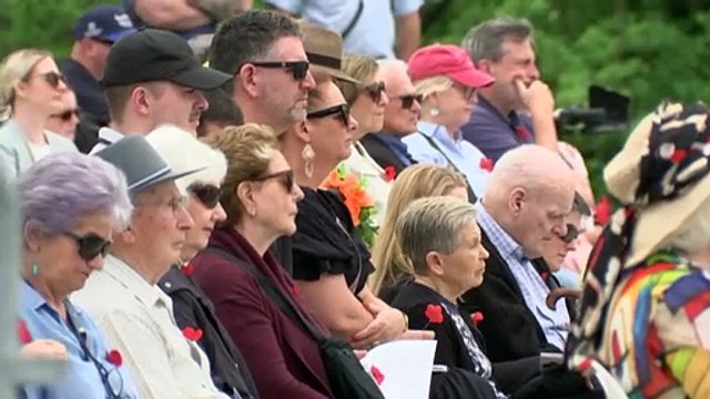 Remembrance Day services held across Australia to mark 106 years since end of World War One