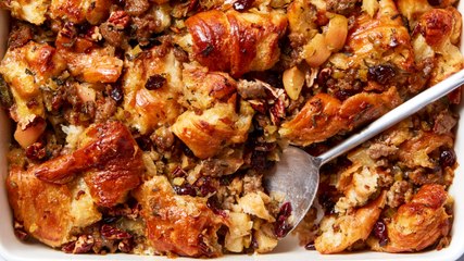 Croissant Stuffing Is Something We Can All Be Thankful For