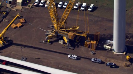 Worker crushed in fatal incident at wind farm in Rokewood, west of Geelong