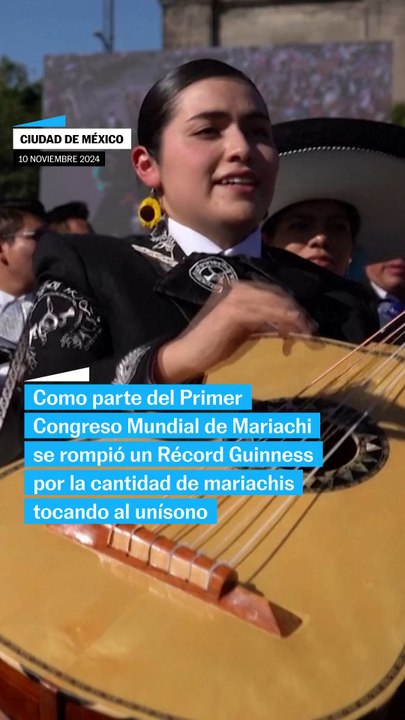 Récord Guinness de mariachis en México