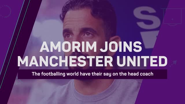The footballing world has its say on Ruben Amorim joining Man United