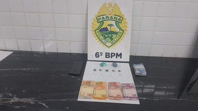 Adolescentes são flagrados com porções de drogas no Bairro Interlagos