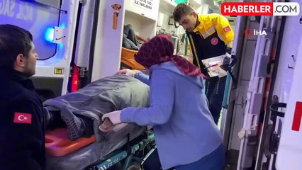 Camdan Battaniye Çırparken Düşen Kadın Ağır Yaralandı