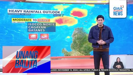 Weather update as of 7:14 AM (November 12, 2024) | Unang Balita