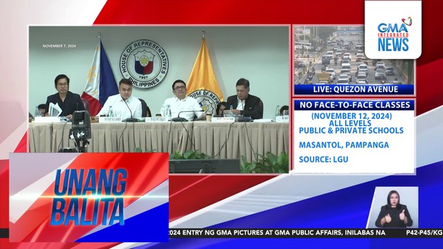 Atty. Panelo – FPRRD, dadalo sa pagdinig bukas ng House Quad Comm kaugnay sa war on drugs | Unang Balita