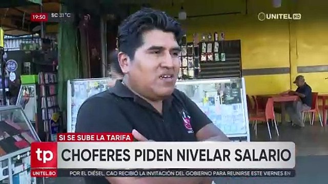 Choferes dicen que son amedrentados por dueños de micros para cobrar Bs 3 el pasaje