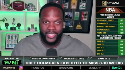 Futures Impact of Chet Holmgren Out Up to 10 Weeks for OKC