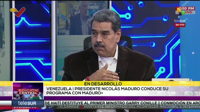 Pdte. Maduro condena el genocidio en la Franja de Gaza