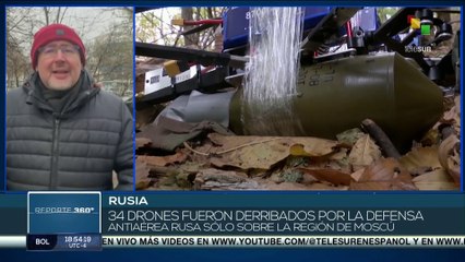 Rusia destruyó 70 drones ucranianos sobre 6 regiones del país