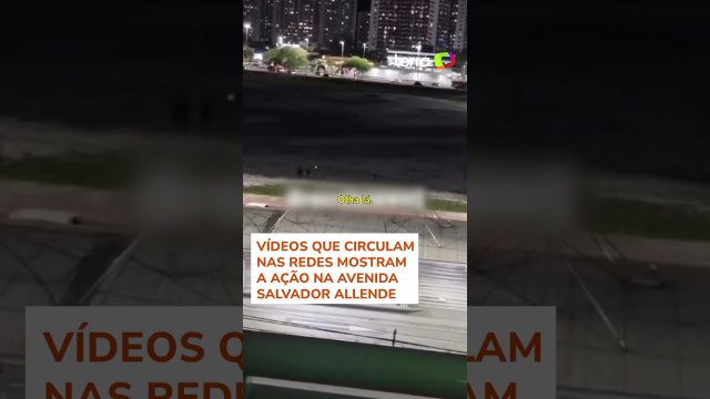 Moradores do Recreio usam canetas de laser para avisar motorista sobre assaltantes