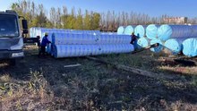 The stainless steel pipe ordered by the customer has arrived