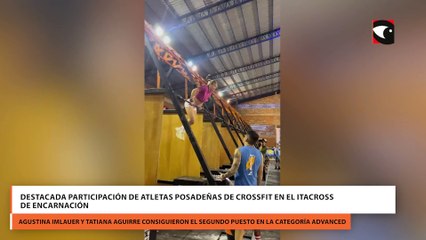 Destacada participación de atletas posadeñas de crossfit en el Itacross de Encarnación