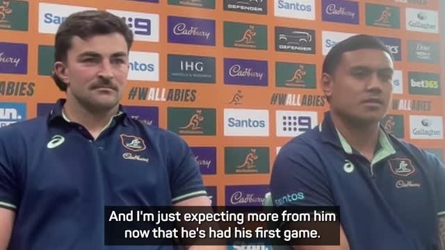 Australia praises newest debutant Sua’ali’i after win against England