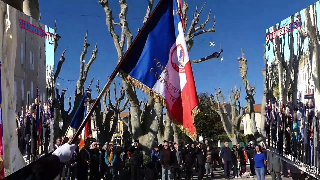 Ceremonie du 11 novembre 2024 à TRETS 11NOV2024