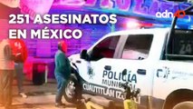 México sigue derramando sangre, reportan 251 asesinatos del 8-10 de noviembre