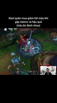 illaoi quên mua giảm hồi máu khi gặp Aatrox #illaoi #aatrox #lienminhhuyenthoai #leagueoflegends