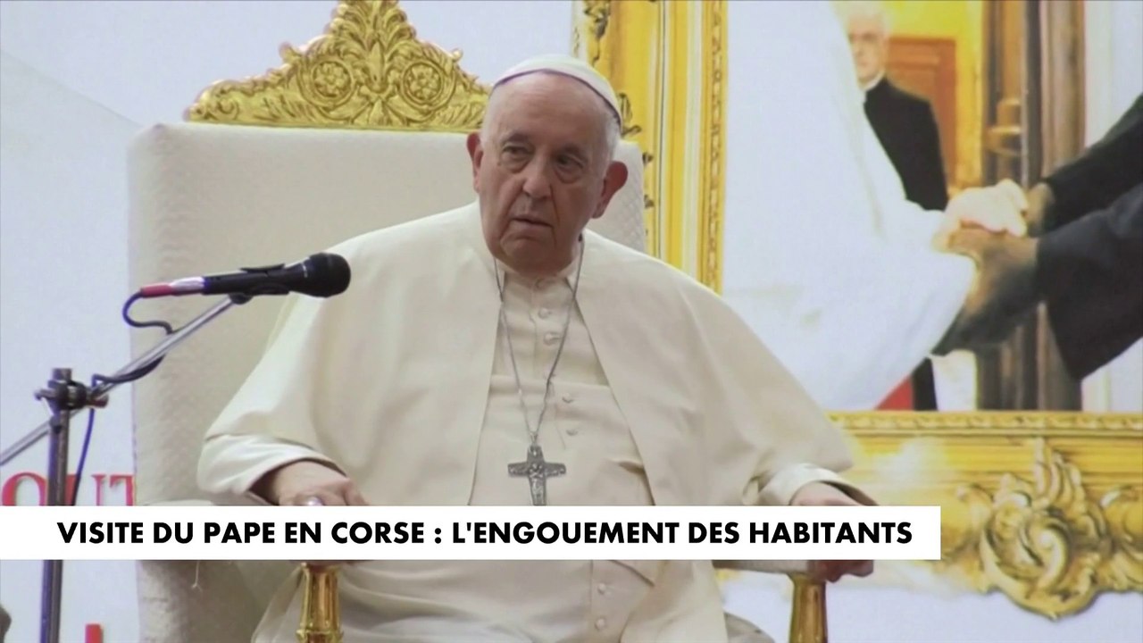 Corse : la potentielle venue du pape François crée un engouement chez les fidèles