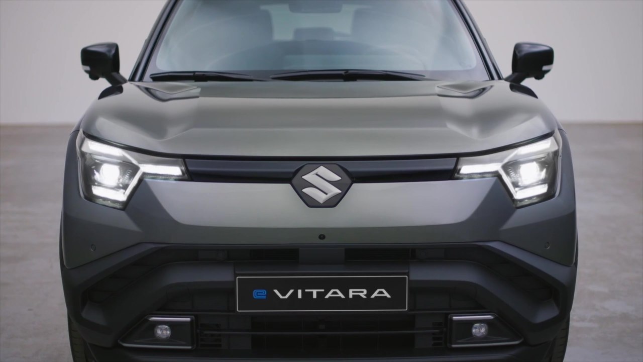 Der neue Suzuki e Vitara - Fahrzeugdesign kombiniert Modernität mit SUV-Optik