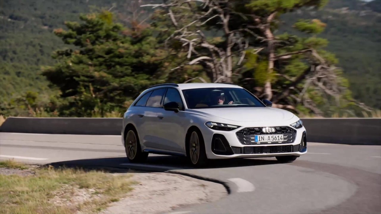 Mit der neuen Audi A5 Familie an der Côte d’Azur - Dynamischere Auslegung von Fahrwerk und Lenkung