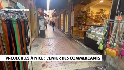 Nice : les projectiles lancés du haut d’un immeuble créent l’enfer dans une rue commerçante