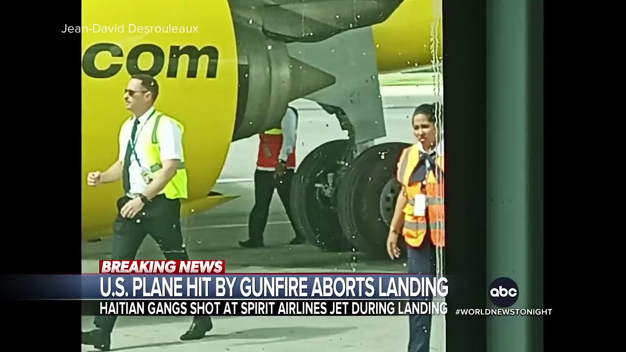 Un avion de la compagnie américaine Spirit Airlines qui avait décollé de Floride, touché cette nuit par des coups de feu lors de son atterrissage à Haïti